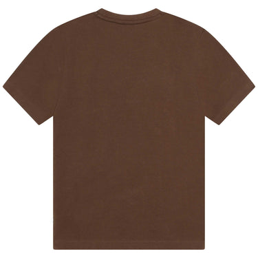 Playera BOSS café para niño y adolescente
